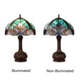 thumbnail image 5 of CHLOE Lighting Tiffany-Style Antique Dark Bronze 1-Light Victorian Table Lamp 12" Shade, 5 of 8
