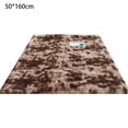 thumbnail image 2 of Oval fluffy ultra soft bedroom carpet Plush plush carpet, 2 of 5