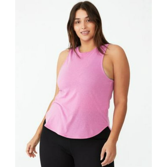 MSRP $20 Cotton On Women's Active Curve Hem Tank Large