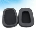 thumbnail image 3 of EeaseMX Almohadillas de repuesto para auriculares G933 y G633 Surround Gaming (negro) - Superficie de cuero, 3 of 7