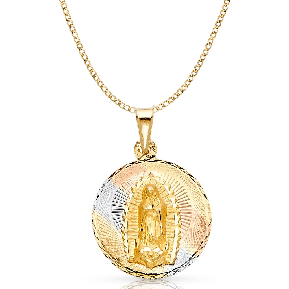 Guadalupe pendant 14k Clearance