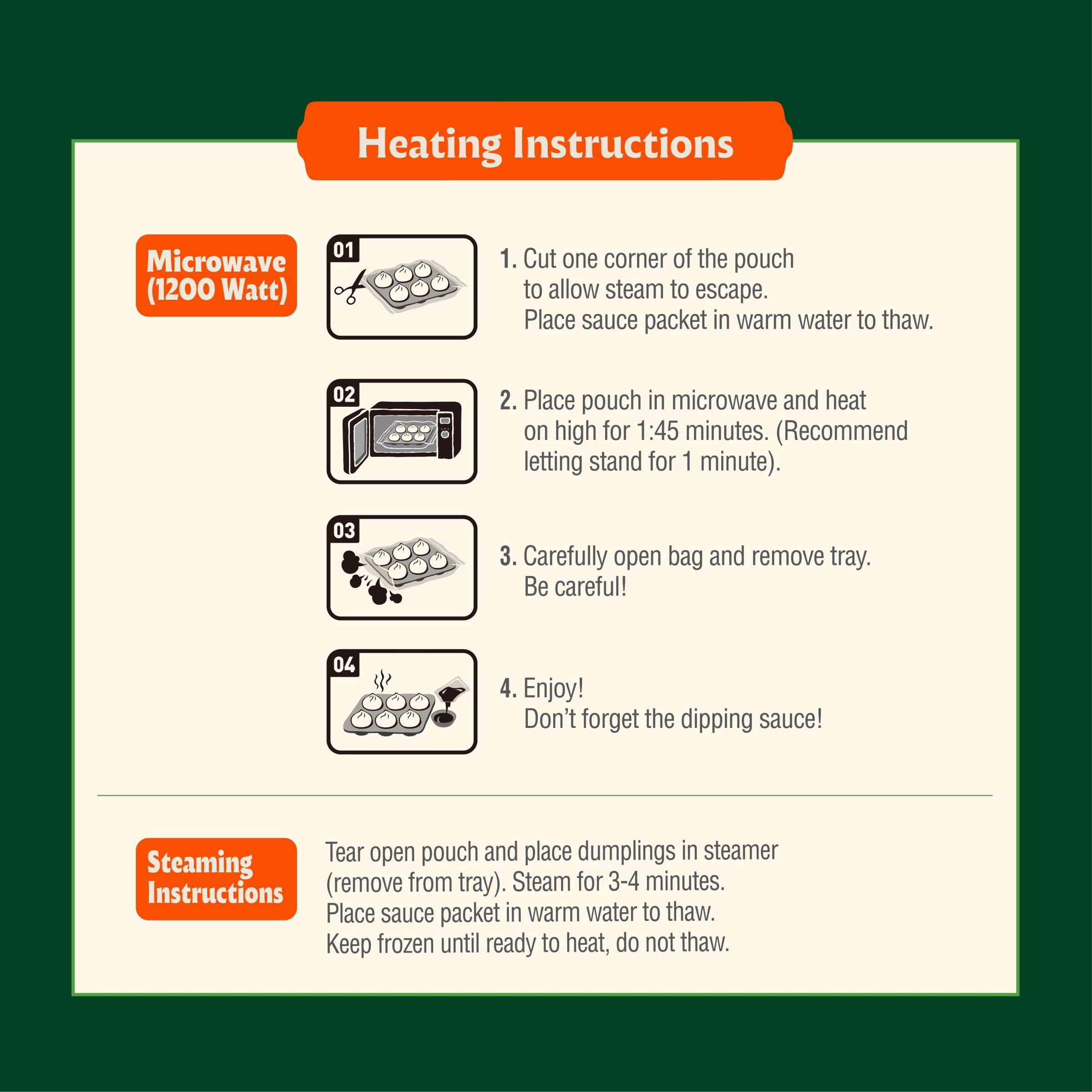 bibigo Chicken & Vegetable Steamed Dumplings, 187 GR