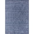 thumbnail image 1 of Ahgly Company Indoor Rectangle Mid-Century Modern Azure Blue Oriental Area Rugs, 2' x 3', 1 of 6