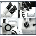 thumbnail image 4 of Vision Scientific VMS0002-RC-123 Binocular Stereo Microscope, 10x Widefield Eyepiece, 1x, 2xand 3x Objectives, 10x, 20x and 30x Magnification, 4 of 6