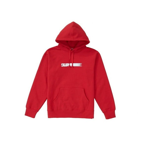 Supreme Men's Motion Logo Hooded Sweatshirt (SS20) Red, from StockX