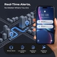 thumbnail image 5 of CXK GPS Tracker for Vehicles, 6-Month Battery Life 4G Global Tracker Device for Vehicles with Real Time Alert Strong Magnet, IP65 Waterproof Car Tracker 180-Day Location History Subscription Needed, 5 of 8