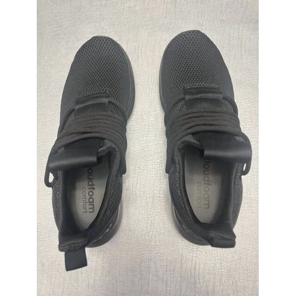 Adi - das Mens Lite Racer FX8800 Black Running Shoes Sneakers Size 8