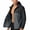 Silver, variant on Ice Silk Cooling Feel Rash Guard for Men Long Sleeve Full Zip UPF 50+ Textured Wrinkle-Resistant Tops Windproof Water Sun Protection Fishing Shirts Black L
