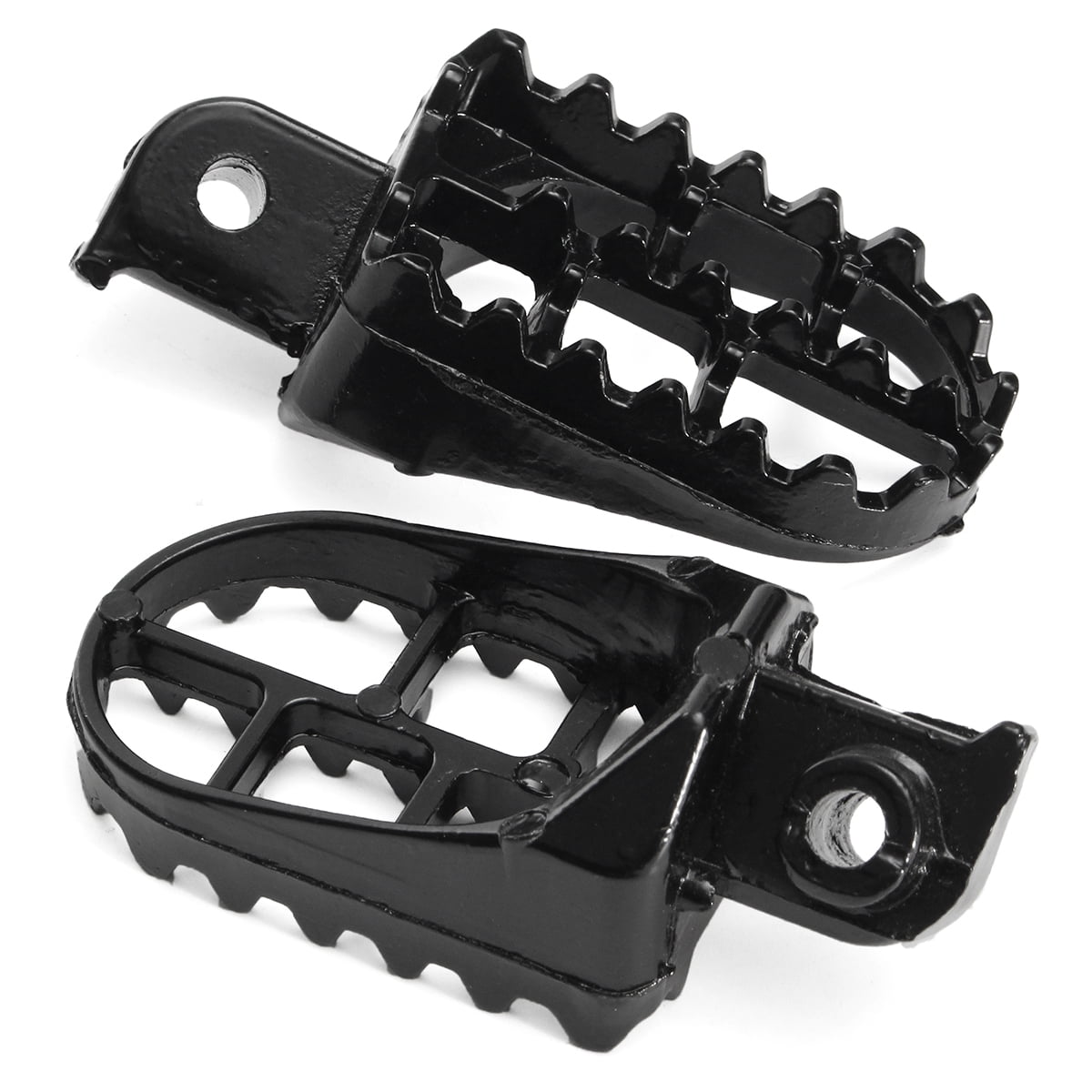 BLACK FOOT PEGS FOR YAMAHA PW50 PW80 50 PIT DIRT BIKE U FP02 Motors
