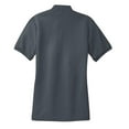 thumbnail image 4 of Port Authority Ladies Silk Touch Polo-6XL (Steel Grey), 4 of 4