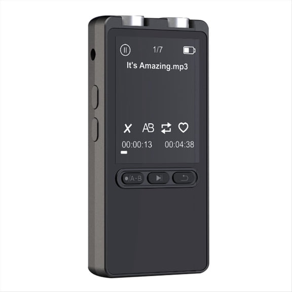 Professional Dictaphone Voice-Activated Mini Digital Sound Recorder Pen 64GB PCM Recording Mic Denoise MP3 Player,1 * Voice Recorder