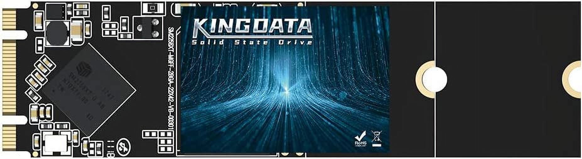 KINGDATA M.2 2280 SSD 128GB Ngff Internal Solid State Drive High-Performance Hard Drive for Desktop Laptop SATA III 6Gb/s Includes SSD(128GB, M.2 2280)