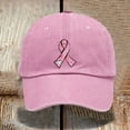 thumbnail image 2 of Outfmvch Baseball Cap trucker hat Sports Caps Washed Cotton Printed Hat To Make Old Retro Baseball Cap Soft Top Love Hat summer hats for men hiking hat women Pink A, 2 of 3