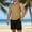 Brown, variant on Men Outfits Men Tank Tops and Shorts Solid Color Crew Neck Summer Regular Fit Oversized Jogging Track Suit with Pockets S-XXXL