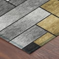 thumbnail image 3 of Addison Rugs Chantille Indoor/Outdoor Transitional Geometric Black Machine Washable Rectangle Rug, 9' x 12', 3 of 8