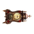 thumbnail image 3 of CIMAXIC 1Pc Creative European Style Desk Clock Fashionable Decorative Table Clock Without Battery Archaistic Clock Decor Musical Time Bell for Home Office Living Room Bedroom (Brown), 3 of 4