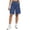 Navy, variant on Fsgntruao Womens Casual Cargo Shorts Multi Pockets Button Fly Work Shorts Breathable Summer Outdoor Shorts