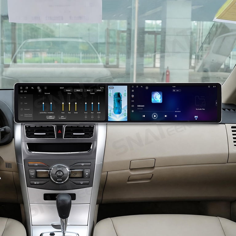 SNATEEN Dual 12.3 inch Carplay Screen/Radio for Toyota Corolla 2006 ...