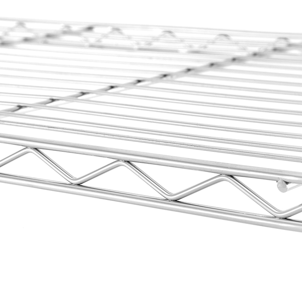 5 tier chrome utility wire shelving unit 14x36x72in
