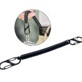thumbnail image 2 of Boating Fishing Rope Retention Rope Retractable Spring Elastics Rope Retractable Coiled Tethers with Carabiner Enduring, 2 of 9