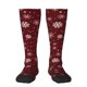 thumbnail image 1 of Fotbe Romantic white snowflakes Calcetas Divertidas Estampadas para Hombre y Mujer, Calcetas de Algodón hasta la Rodilla para Caminar, Correr, Enfermería y Embarazo, 1 of 6
