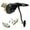 Chrome, variant on Helix Suspension FW 9 in. Single Brake Pedal Kit with Drum & Drum Large Oval Chrome Pad for 1955-1959 Chevy Truck