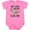 Raspberry, variant on Inktastic My Gigi and Pappy Love Me Girls Baby Bodysuit