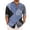 Blue, variant on Men's Button Down Shirt, Color Block Long Sleeve Stylish Alternative to Polo Shirts, Cotton Long Sleeve for Business Casual Fridays & Dinner | Button Down Shirts