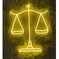 thumbnail image 3 of Glowneon Scales Of Justice Neon Sign, Law office Wall Art Decor, 3 of 4