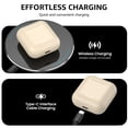 thumbnail image 6 of TOZO T6 Earbuds Bluetooth Headphones Bluetooth, 50H, AI Chat/Translation/Clear Mics, Stereo Bass, Wireless Charging, App-32EQ, IPX8 Waterproof Headphones, Champagne, 6 of 9