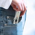 thumbnail image 5 of XPG2 LED Mini Flashlight Keychain UV 395nm 400lm Pocket Light (Clear Black), 5 of 5