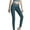Navy, variant on Yoga Pant Yoga Leggings Stretchy High Waist Belly Control Workout Trousers Printed Casual Tights Slim Fit Outdoor Athletic Jogger Black