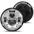 thumbnail image 1 of Faros LED redondos HWSTAR 2023, 18 W, 12 V, 7 pulgadas, para Jeep Wrangler, 1 of 8