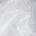 thumbnail image 3 of BalsaCircle Curly Chiffon Chair Sash White, 3 of 3