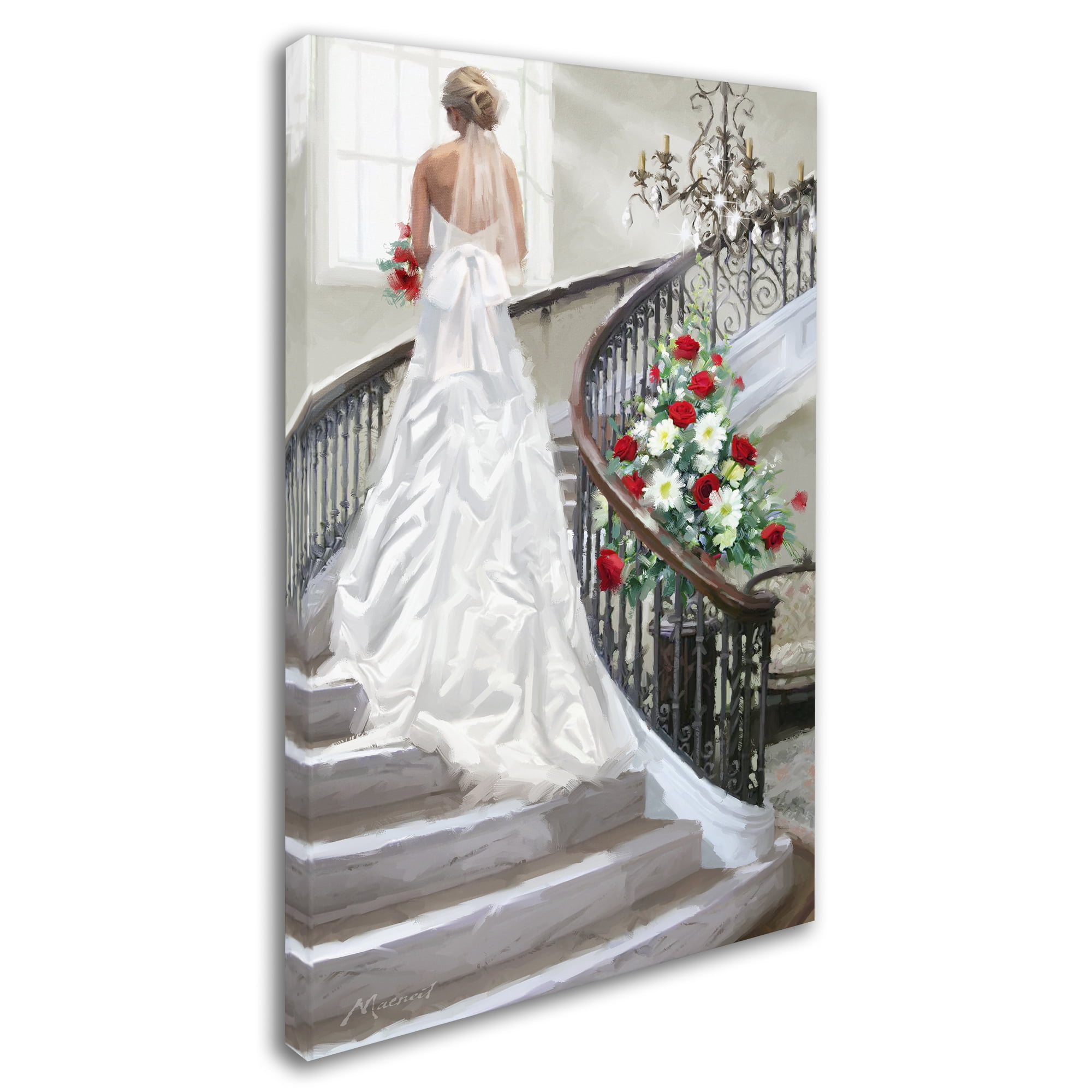 Trademark Fine Art 'Bridal Staircase' Canvas Art by The Macneil Studio
