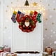 thumbnail image 5 of Adornos Navideños para Colgar En La Pared: Figura de Papá Noel y Muñeco de Nieve, Guirnalda, Decoración para Jardín., 5 of 7