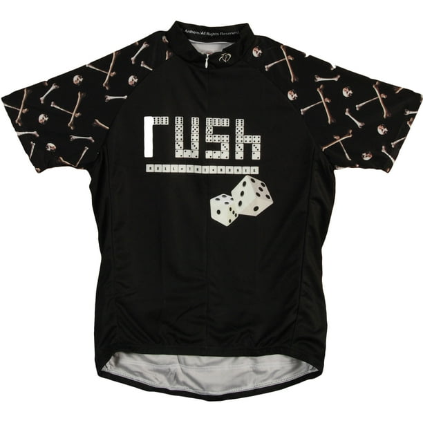 Rush Men's Roll The Bones Cycling Jersey Black
