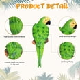 thumbnail image 2 of PEACNNG 2 Pieces Parrot Decor Outdoor Tiki Bar Decorations Large Realistic Parrot Statues for Outside Red Green Lifelike Bird Sculptures Garden Patio Yard Lawn Figurines, 2 of 5