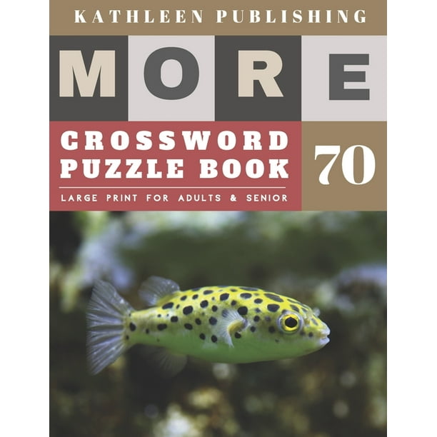 Crossword Books Quick: Large Crossword puzzles for Seniors : beginners  crossword puzzle books for adults - More Crosswords Quiz for beginners  Large ...