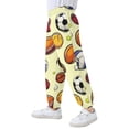 thumbnail image 4 of joogoo Rugby Baseballs Football Boys' Sweatpants Jogger Pants 3T, 4 of 8