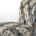 thumbnail image 4 of Designart "Splendid Urban Elegance" White Floral Upholstered Accent Chair - Cottage Arm Chair For Living Room, 4 of 5