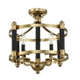 thumbnail image 2 of Craftmade 54854 Stanza 4 Light 18" Wide Semi-Flush Ceiling Fixture - Black, 2 of 7