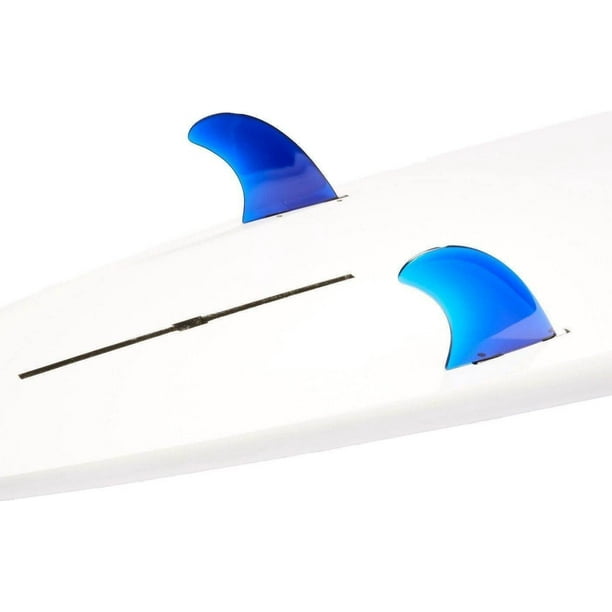 DORSAL FlexCore Surfboard Side/Rear Longboard Surfboard Fins (2) FCS