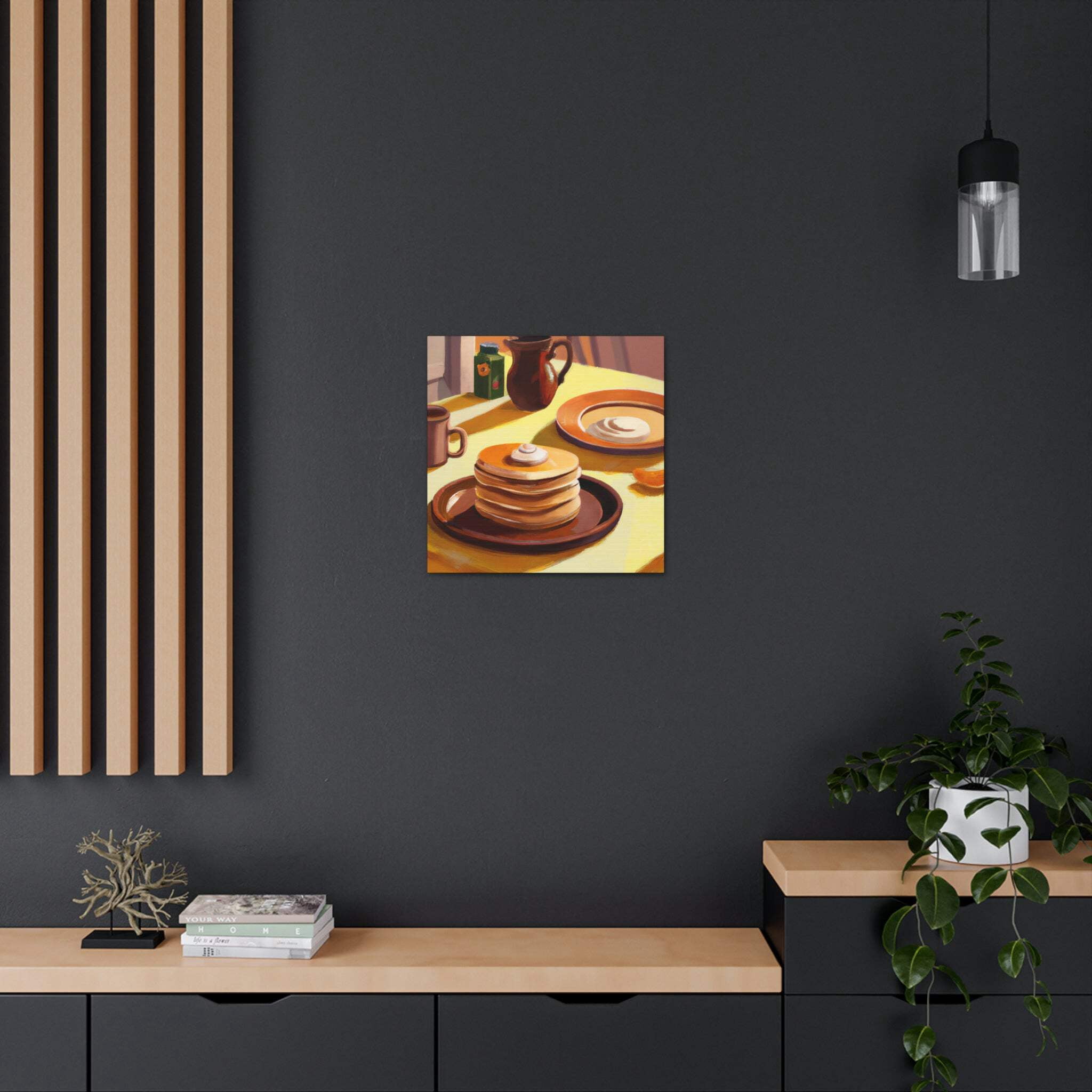 Pancakes in Neoclassicism - Canvas
