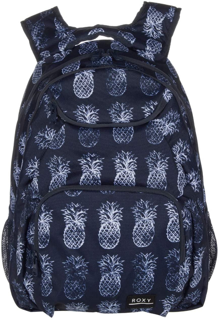 Roxy Girls School Backpack Book Bag Back to School Cool Breeze Purple Pink Blue 