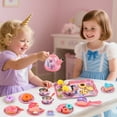 thumbnail image 6 of HopeRock Tea Party Set for Little Girls, 42PCS Unicorn Toys for Girls Ages 3 4 5 6 Years, Pink Pretend Play Toys Set for Girls Birthday Gifts., 6 of 7