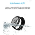 thumbnail image 4 of Heart Rate Monitor Watch with Chest Strap, Exercise Heart Rate Monitor, Sports Watch with HRM, Waterproof, Stopwatch, Hourly Chime T007, 4 of 9