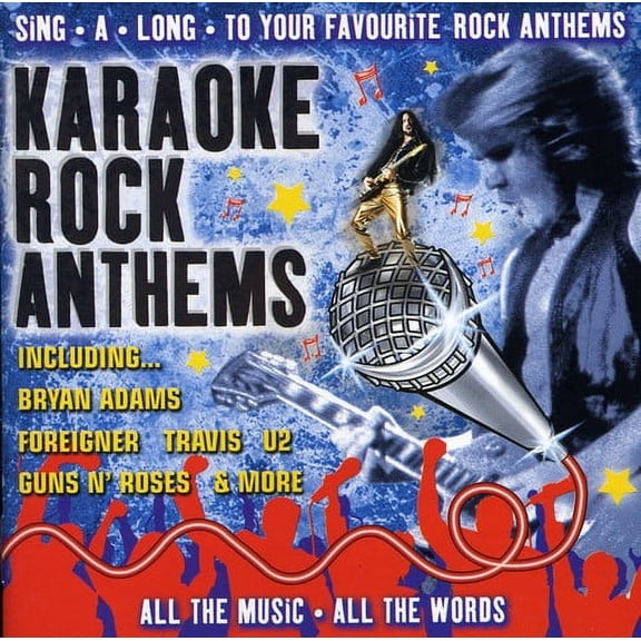 Various Artists - Karaoke Rock Anthems - Music & Performance - CD