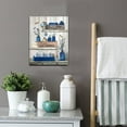 Bathroom Decor Wall Art Blue Bathroom Picture Canvas Prints Please Seat