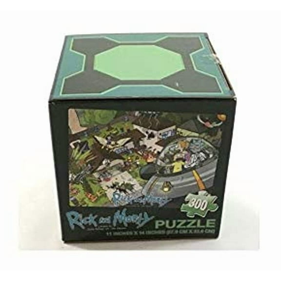 May 2015 Loot Crate RICK MORTY 300 pc Puzzle by Adult Swim